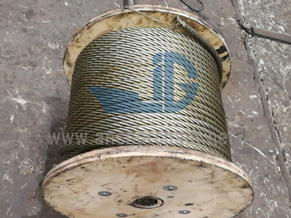 6X24W+7FC acél drótkötél