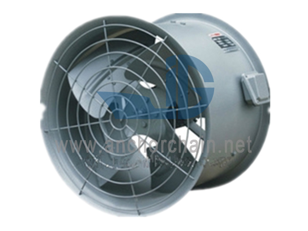 DZ Alacsony zajszint Robbanásbiztos axiális áramlási ventilátor