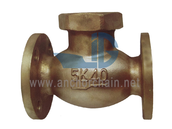 JIS F 7415 bronz 5K emelő visszacsapó gömbszelepek (Union motorháztető típus)
