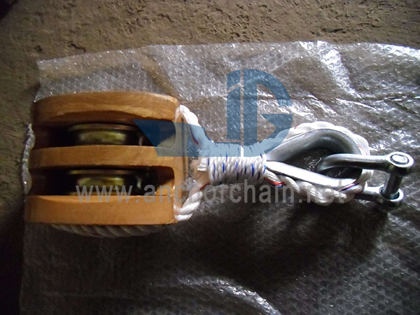 JIS Tightwire fablokk dupla kerékkel