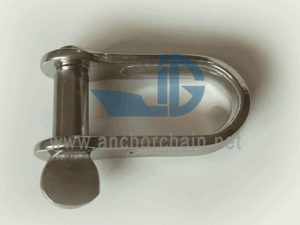 Plate Dee Shackle, SS304 VAGY SS316