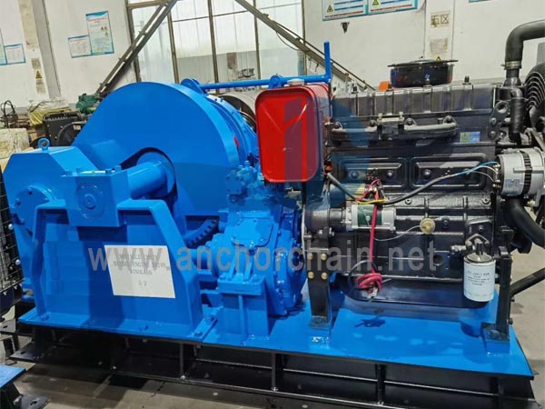 Egytípusú Diesel Windlass