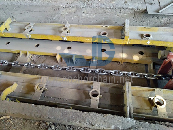 U3 Stud Link horgonylánc